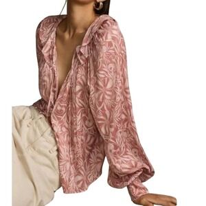 NWT‎ Anthropologie Florence Balducci Blouse Romantic Boho marked XXS fits XS/S